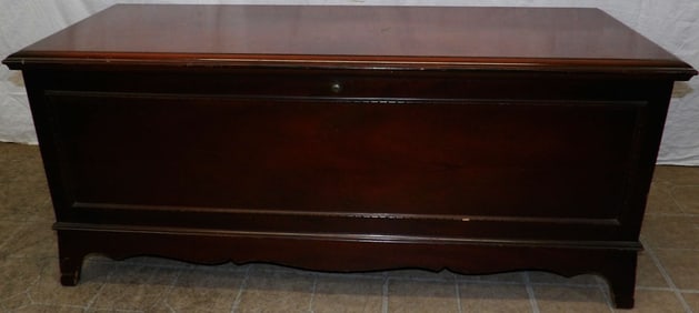 Mahogany Blanket Chest