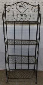 Painted Metal Shelf