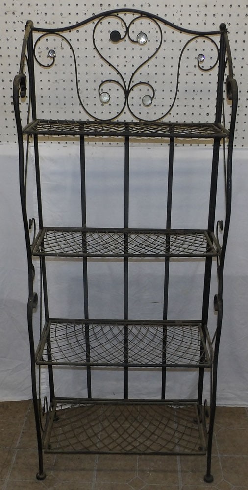 Painted Metal Shelf (1 of 2)