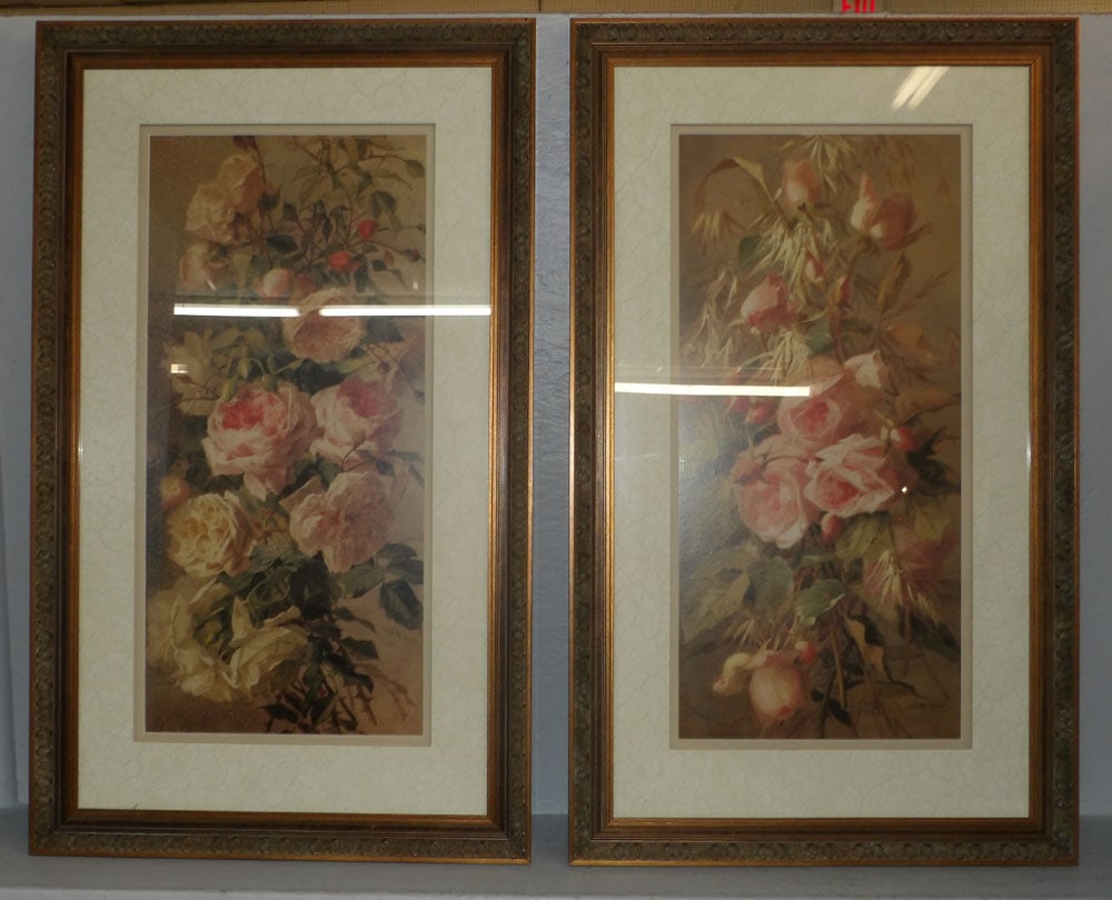 Two Gilded Frame Prints (1 of 4)