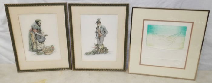 Three Framed Prints
