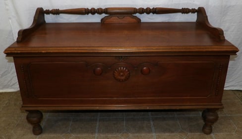 Antique Walnut Blanket Chest