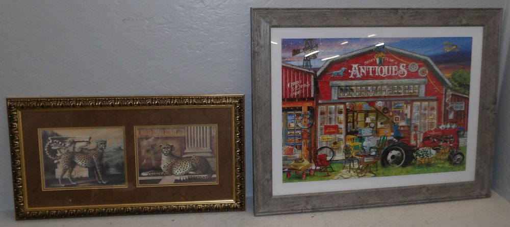 Two Framed Prints (1 of 4)