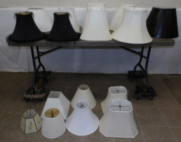 Lot of Lamp Shades