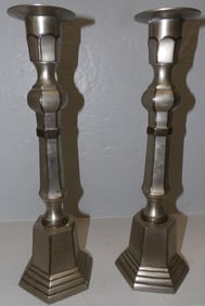 Pair of Brass Candlesticks