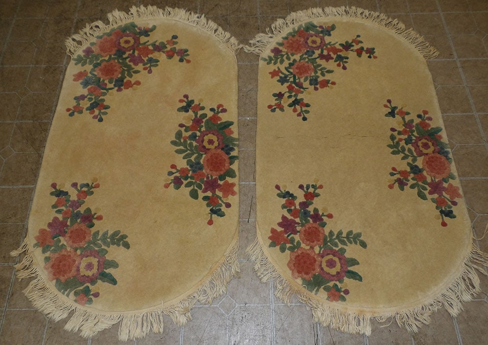 Two 2' 7" x 5' Handmade Oriental Rugs (1 of 4)