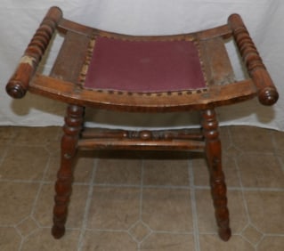 Antique Oak Stool