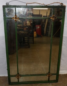 Painted Metal Frame Mirror