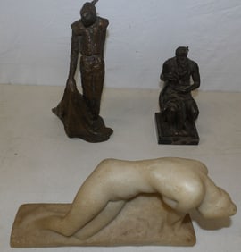 Lot of Resin Sculptures
