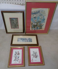 Lot of Framed Prints