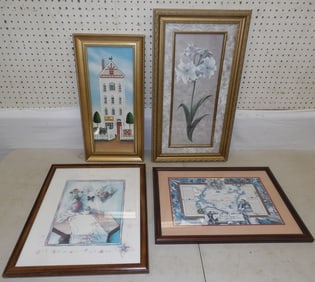 Lot of Four Framed Prints