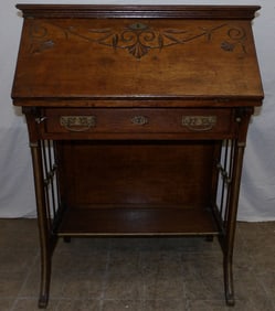 Antique Oak Ladies Desk
