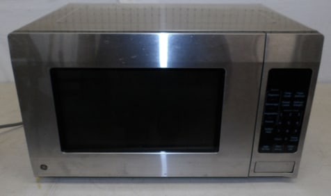 Stainless Steel GE Microwave
