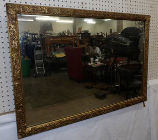 Antique Gilded Frame Mirror