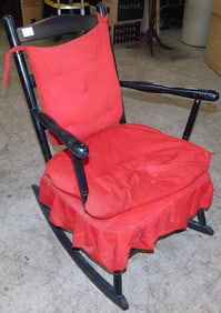 Painted Wood Rocking Chair