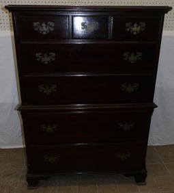 Mahogany Five Drawer Chest