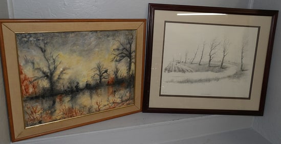 Two Framed Prints