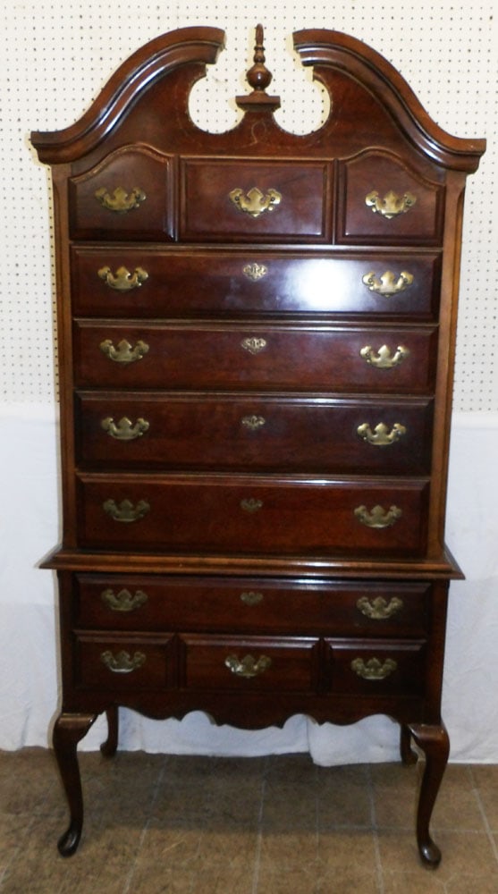 Cherry Two Piece Highboy (1 of 4)