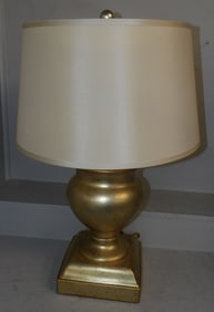 Painted Porcelain Urn Lamp