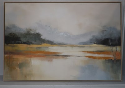Framed Oil on Canvas