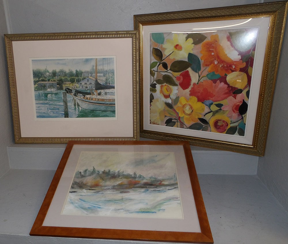 Three Framed Prints (1 of 5)