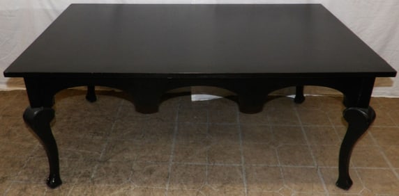 Black Lacquered Cocktail Table
