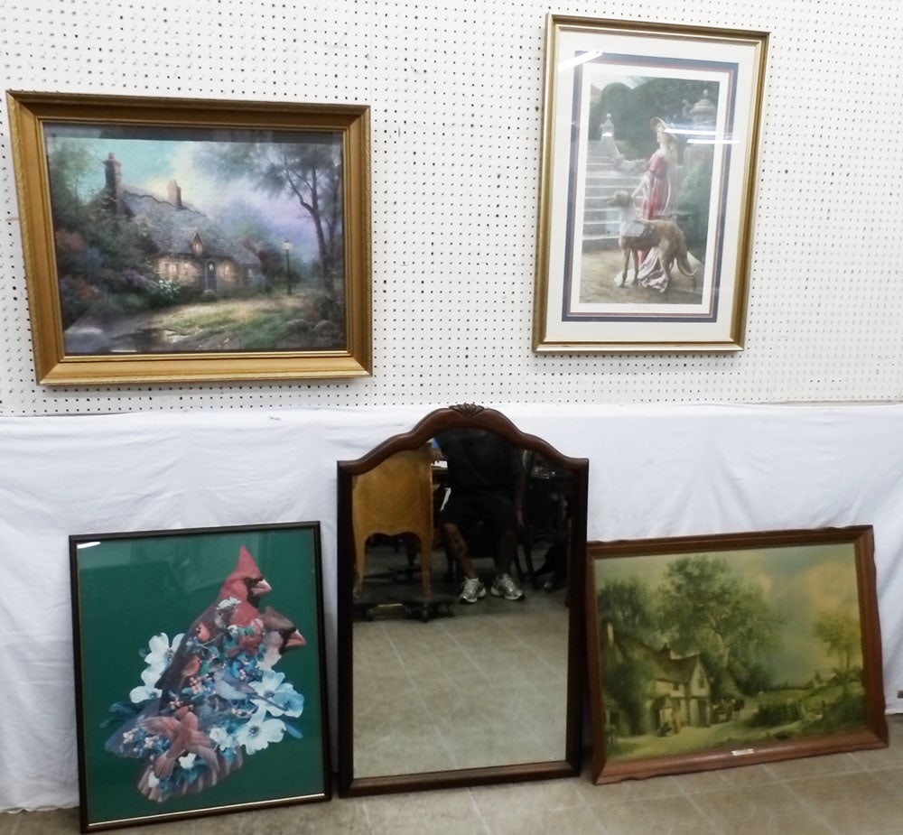 Lot of Framed Prints & Framed Mirror (1 of 11)