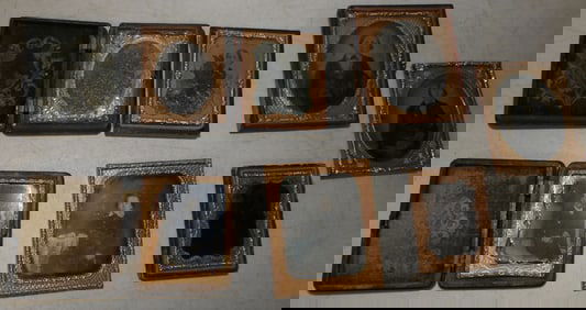 Lot of Daguerreotypes