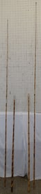 Two Bamboo Fishing Rods