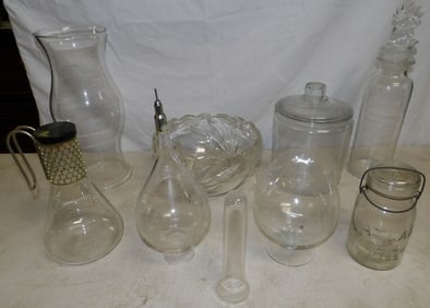 Lot of Glass Items