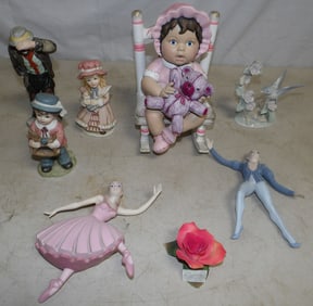 Lot of Porcelain Figurines
