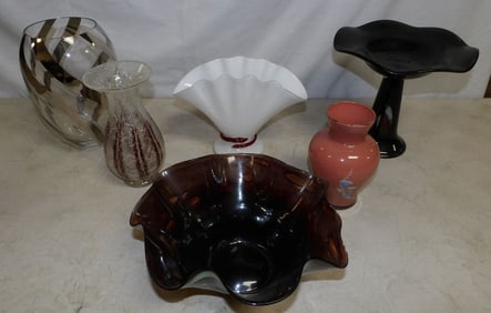 Lot of Glass Items
