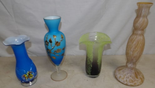 Lot of Art Glass Items