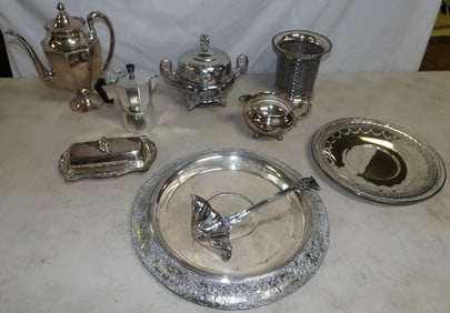 Lot of Silverplated Items