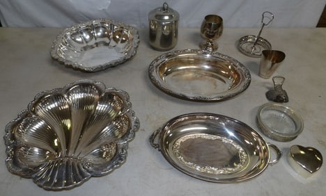Lot of Silverplated Items