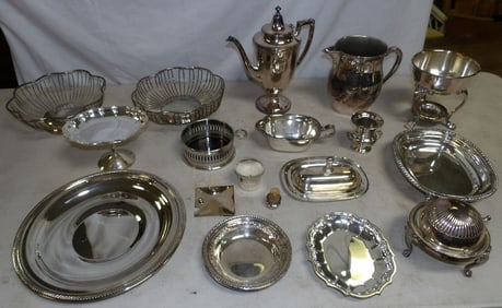 Lot of Silverplated Items