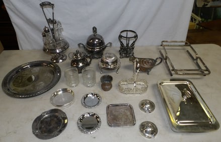 Lot of Silverplated Items