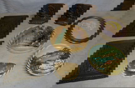 Lot of Painted Ceramic Items