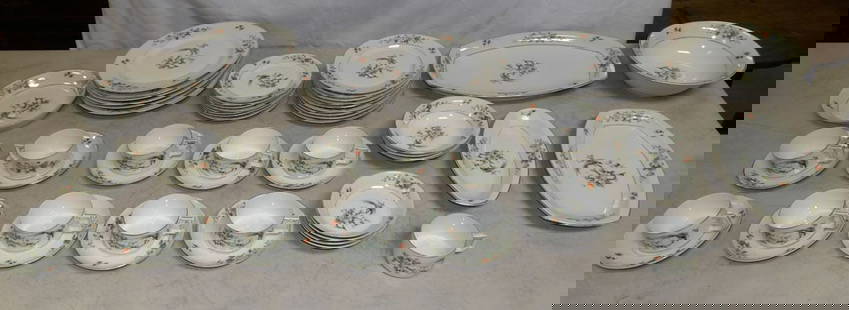 Lot of Bavarian China: Lot of Bavarian China . Up to 14" W 11" D ALL DESCRIPTIONS AND ANY CONDITION STATEMENT GIVEN BY LANGSTON AUCTION GALLERY ARE STRICTLY OPINIONS AND LANGSTON'S SHALL HAVE NO RESPONSIBILITY FOR ERRORS OR