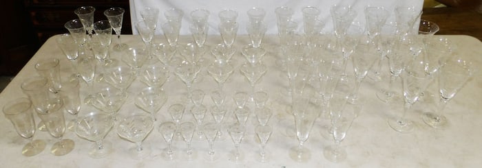 Lot of Stemware