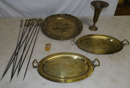 Lot of Brass Items