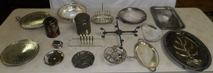 Lot of Silverplated Items