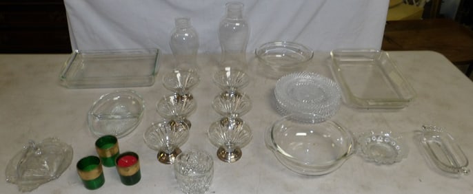 Lot of Glass Items