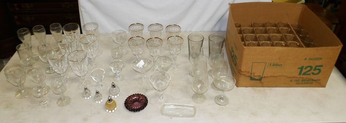 Lot of Stemware