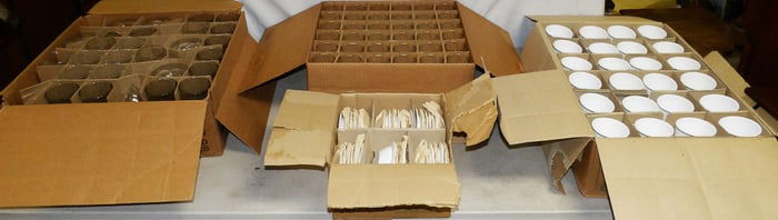 Lot of Arcopal Dishes, Collins & Old Fashioned Glasses