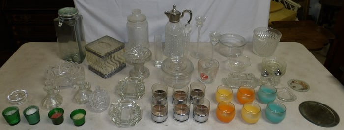 Lot of Glass Items