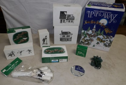 Lot of Christmas Villages
