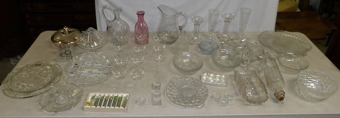 Lot of Glass Items