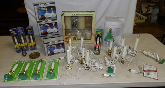 Lot of Decorative Candles