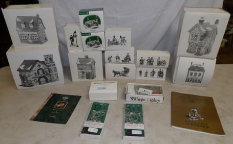 Lot of Department 56 Christmas Villages